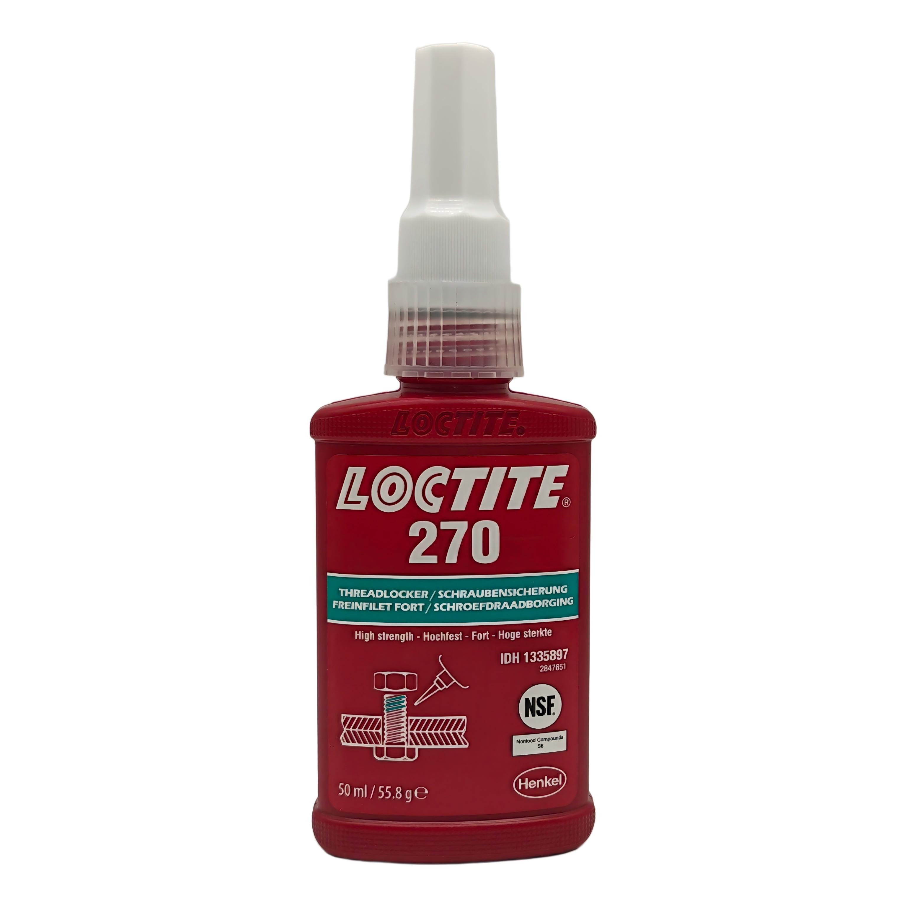 乐泰loctite270高强度螺纹锁固剂
